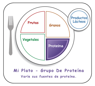 beneficicios saludables de alimentos de grupo de proteína